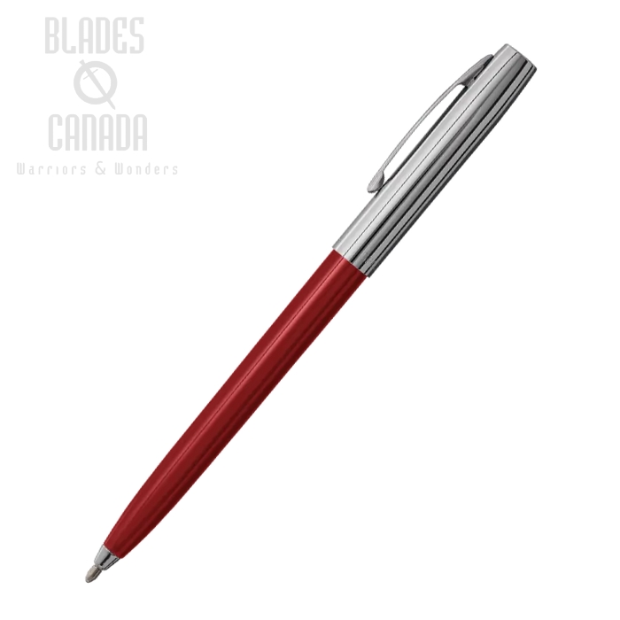 Fisher Space Pen Cap-O-Matic Pen, Red/Chrome, FPS251